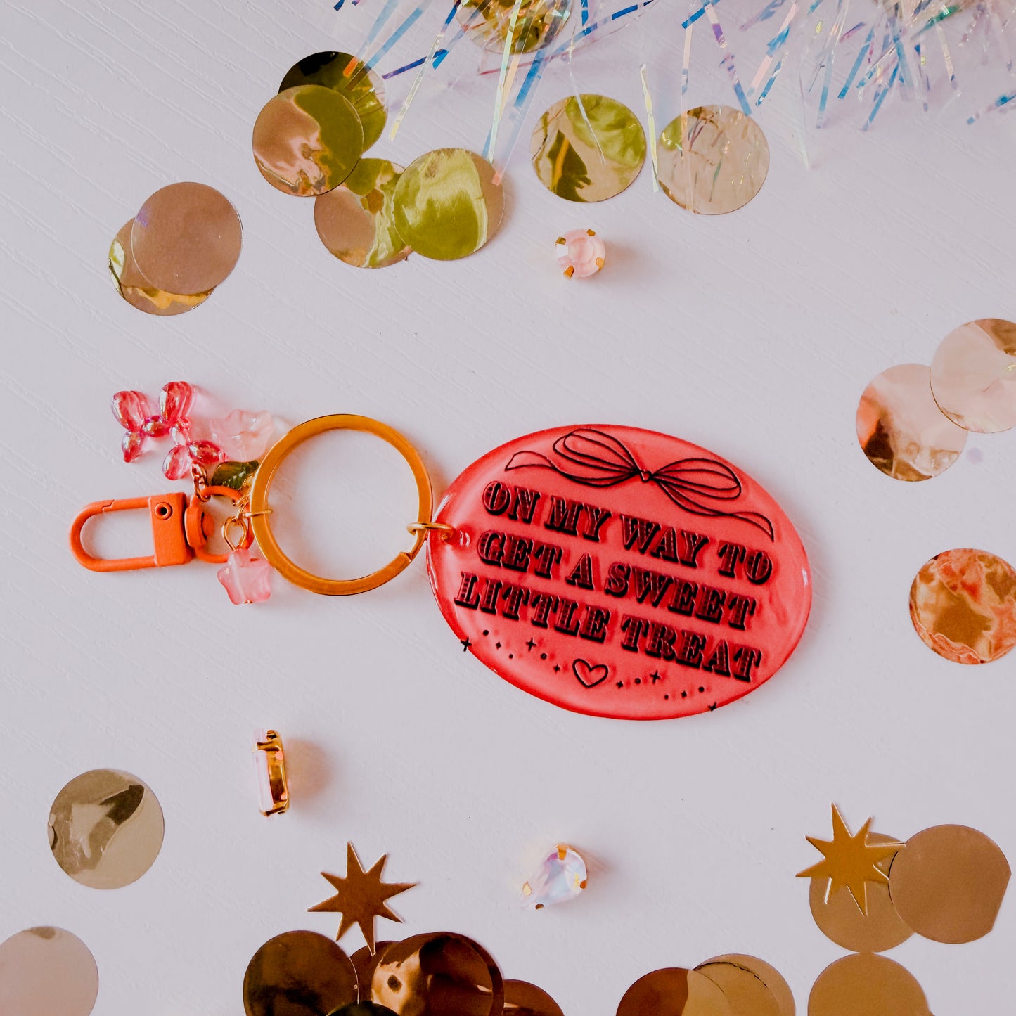 On My Way To Get a Sweet Little Treat • Jelly Keychain