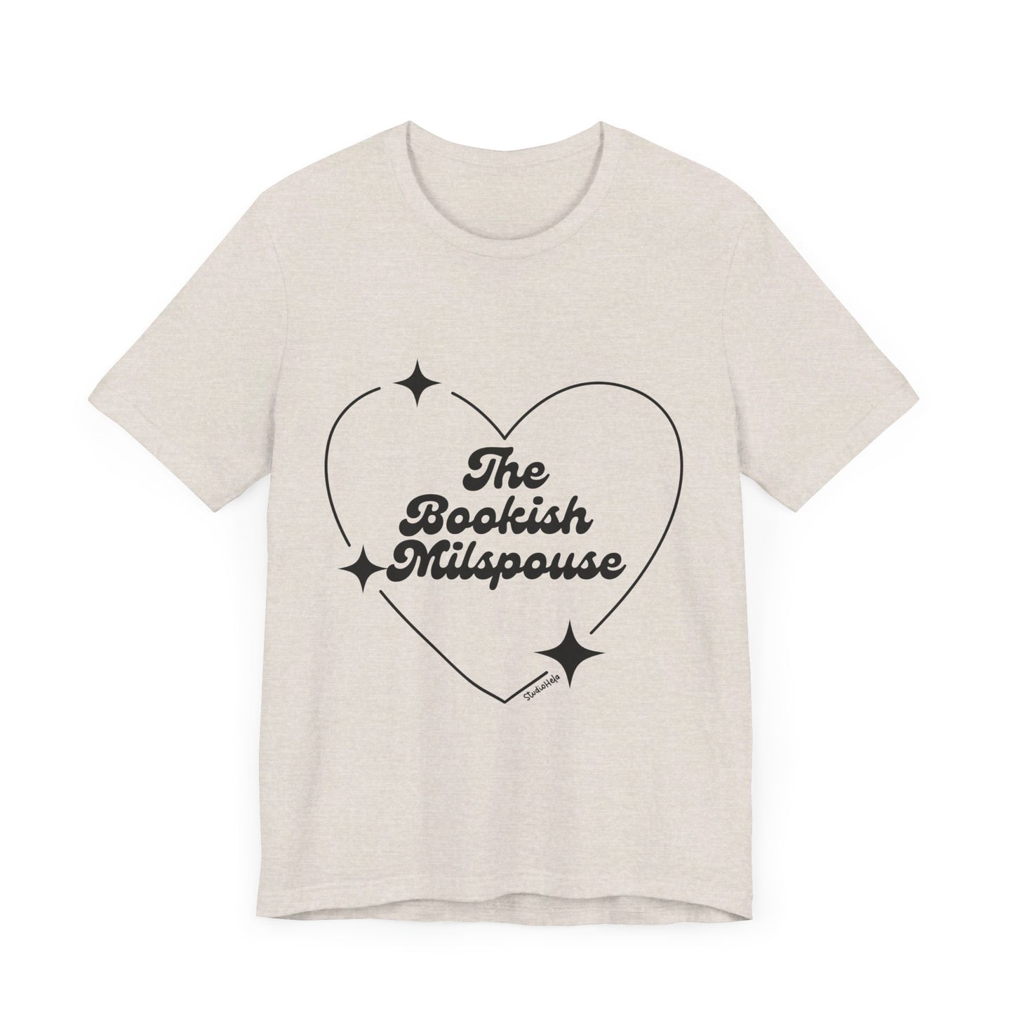 The Bookish Milspouse Book Club - Bella+Canvas Unisex Jersey Short Sleeve Tee