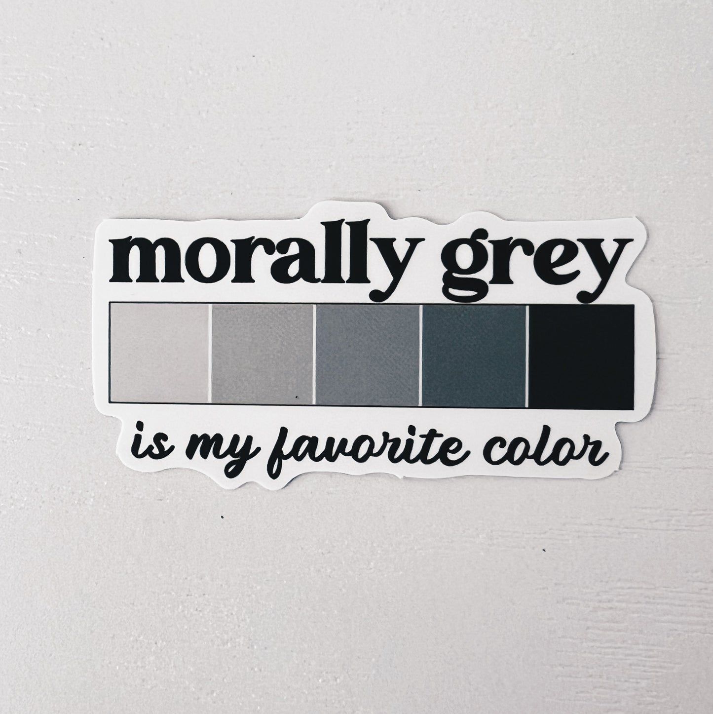 Morally Grey Sticker Pack