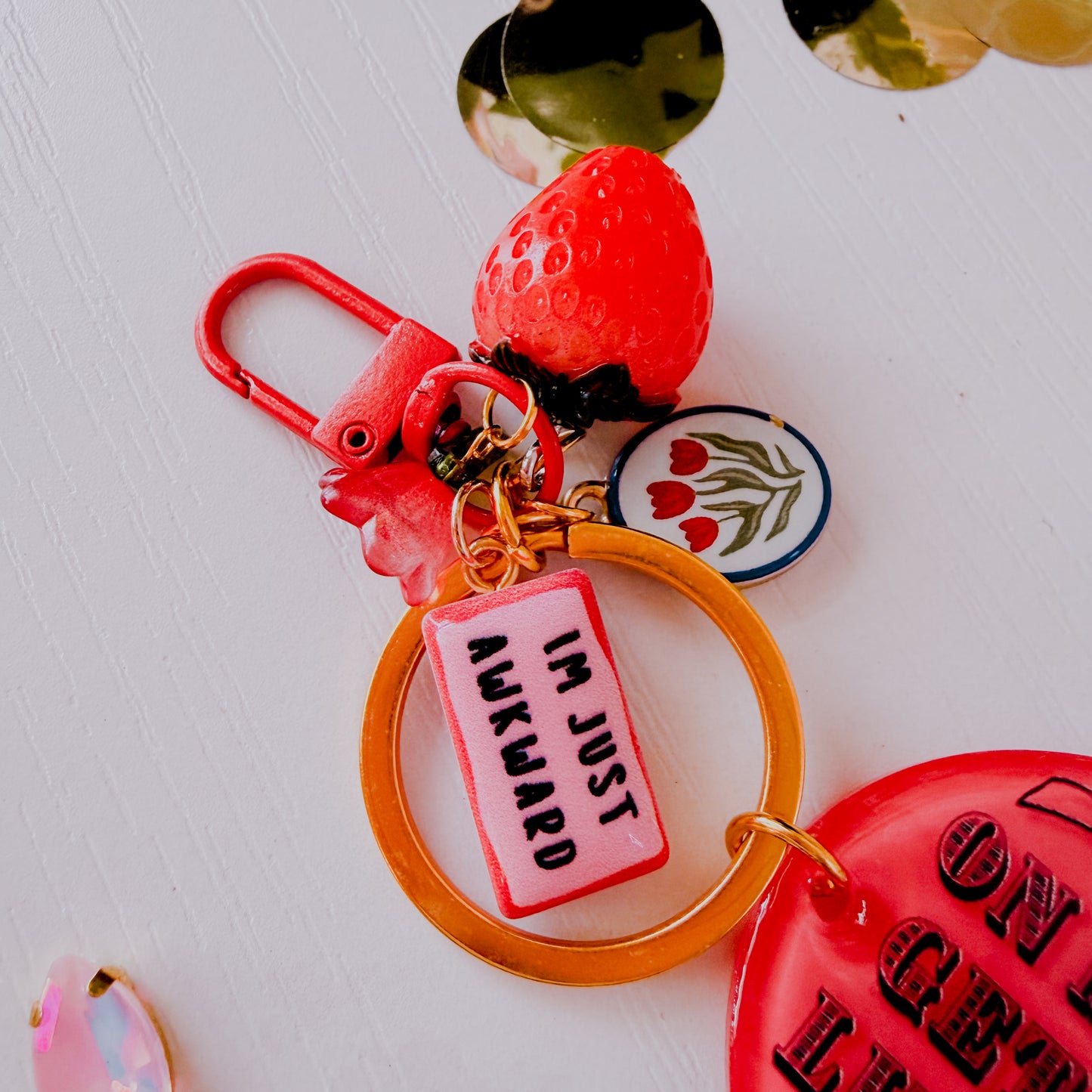 On My Way To Get a Sweet Little Treat • Jelly Keychain