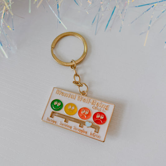 Mental Well Being Interactive Keychain