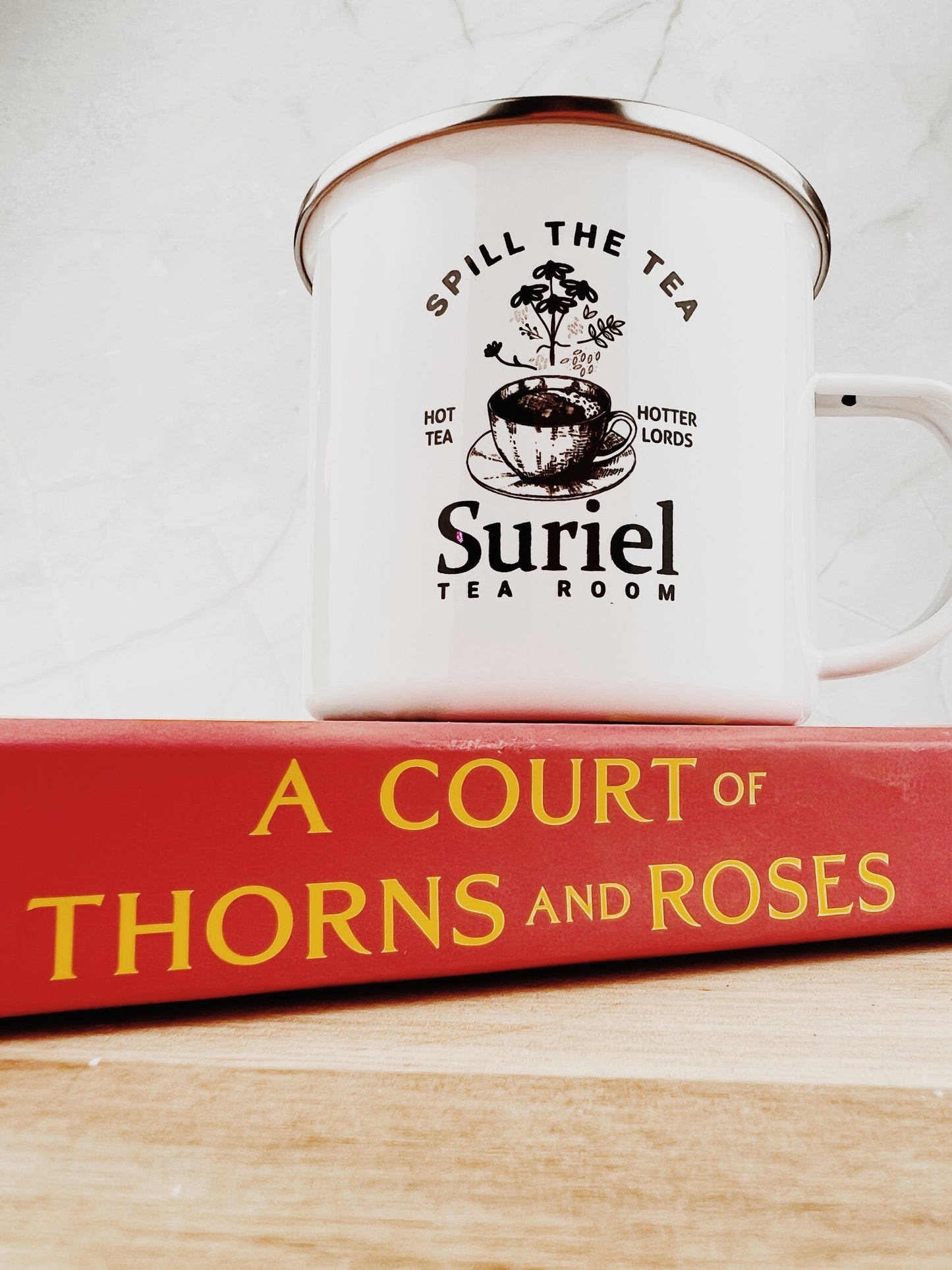 Suriel Tea Co. Enamel Mug