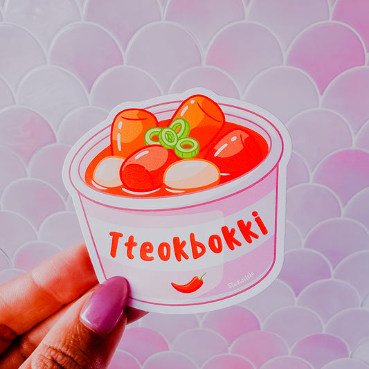 Tteokbokki • 3” Vinyl Sticker