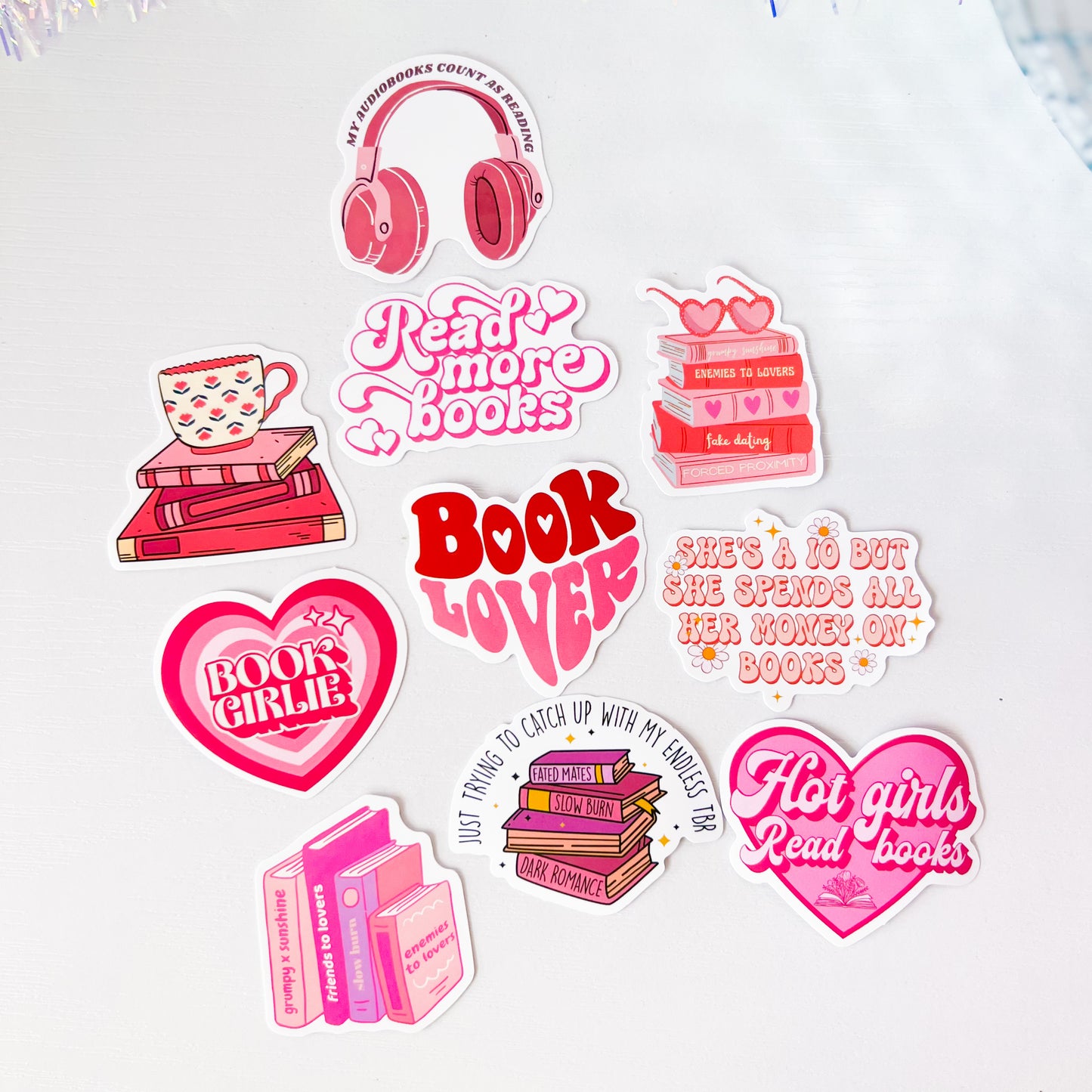 Bookish Sticker Packs (Choose Your Favorite!)