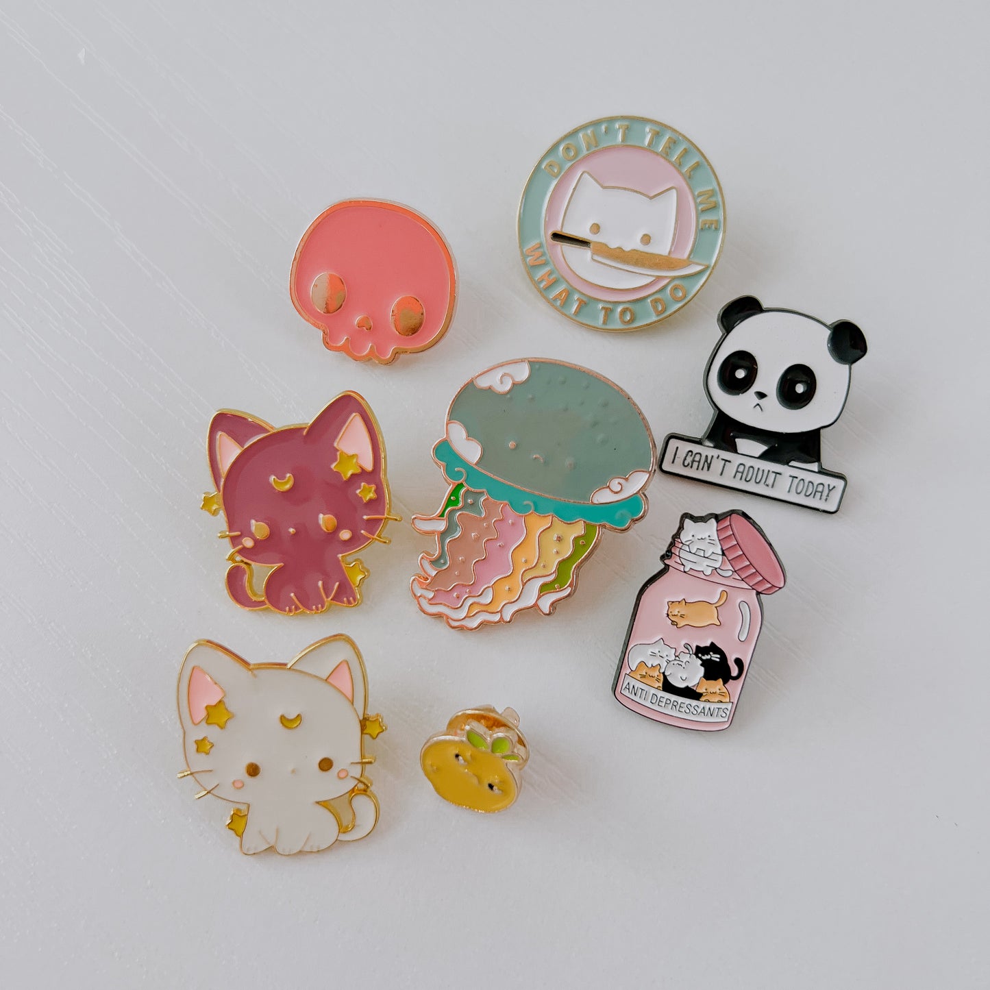 Antidepressants Enamel Pin