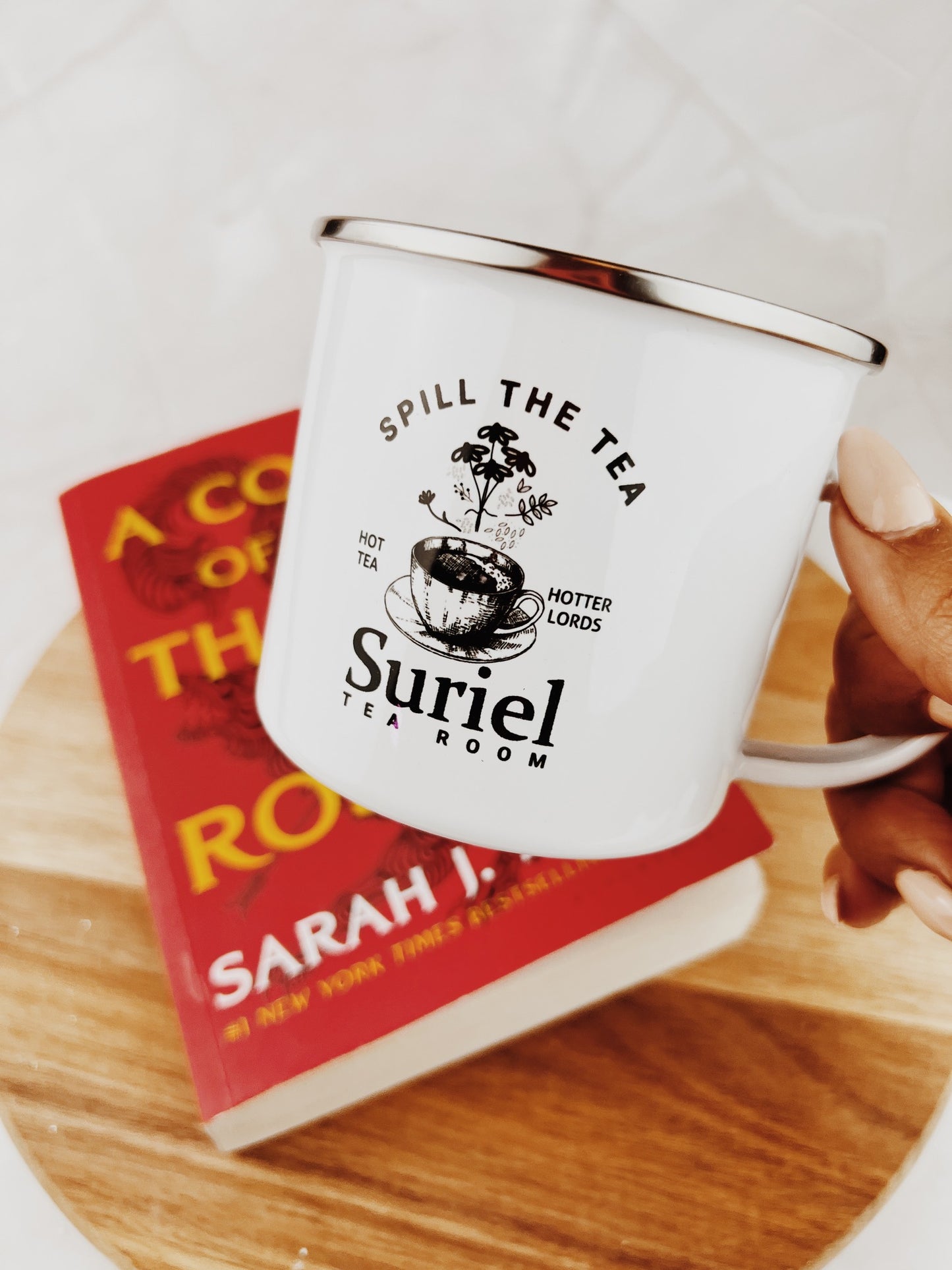 Suriel Tea Co. Enamel Mug