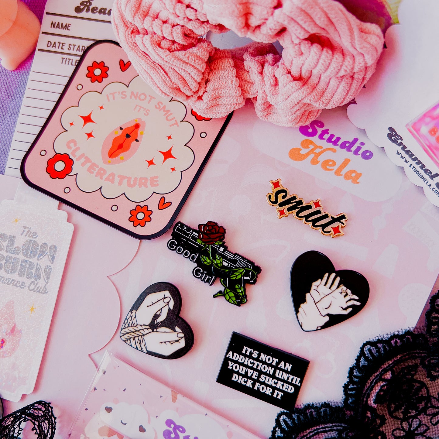 October Smutty Book Lover Bookish Box - MEDIUM