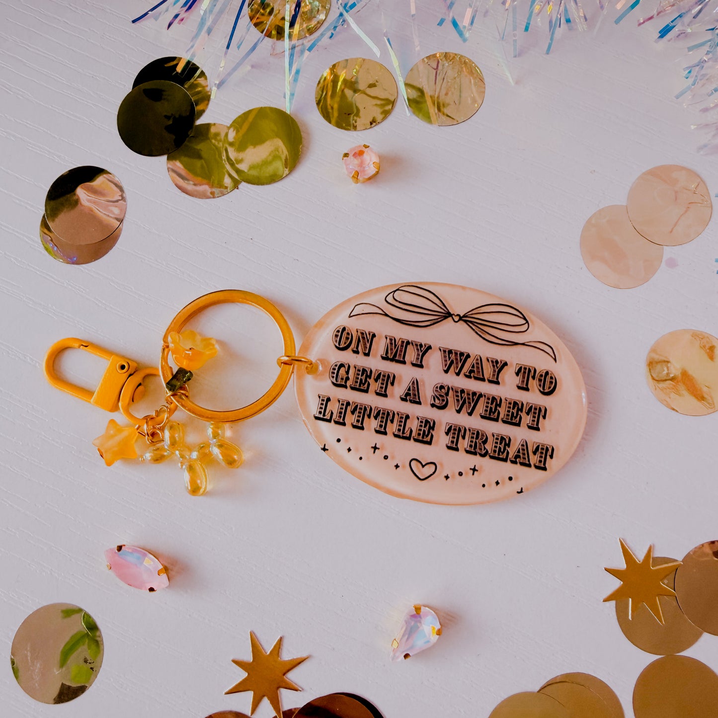 On My Way To Get a Sweet Little Treat • Jelly Keychain