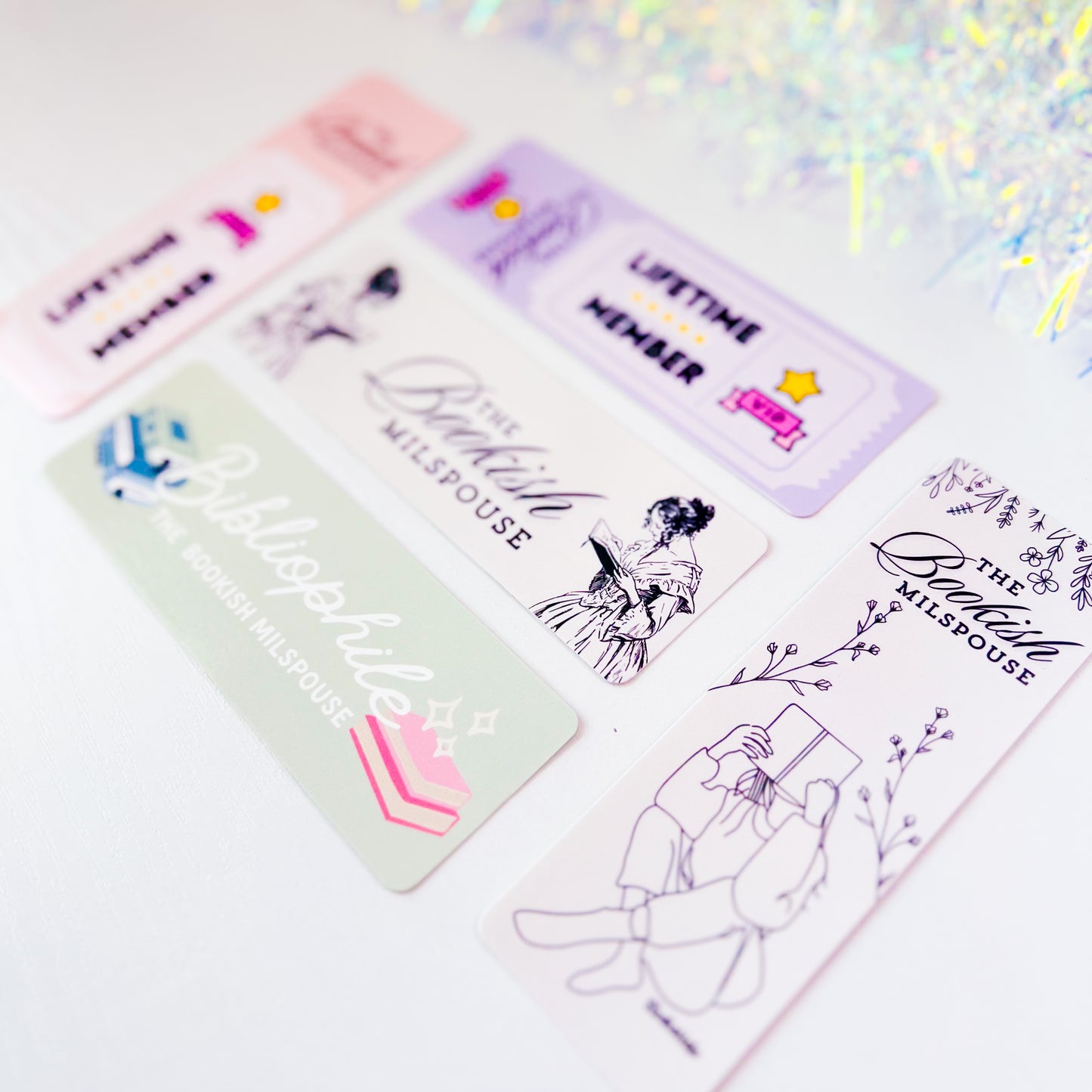 The Bookish Milspouse Reading Club Bookmarks (5 Styles to Choose From)