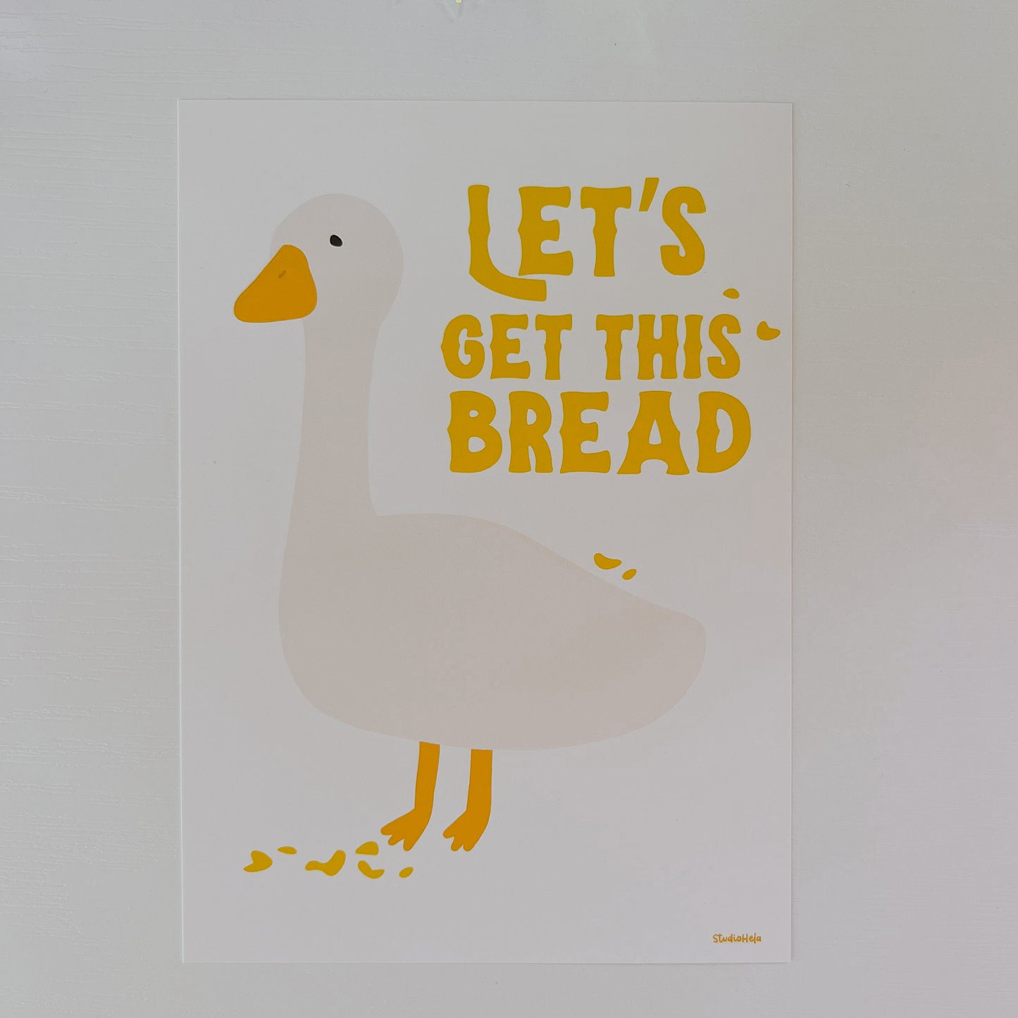 Let's Get This Bread - 5x7" Fine Art Giclee Print