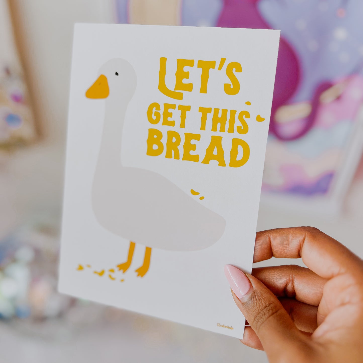 Let's Get This Bread - 5x7" Fine Art Giclee Print