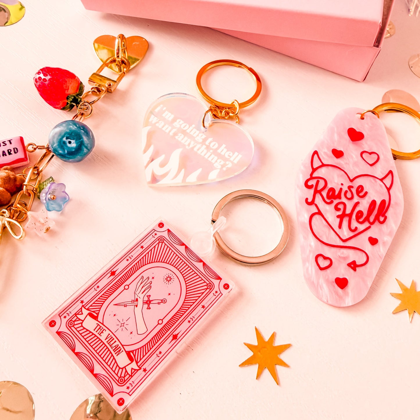 The Villain - 3" Acrylic Keychain