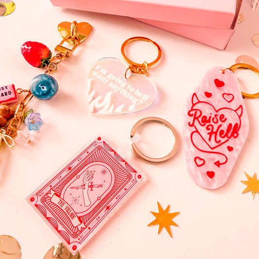 The Villain - 3" Acrylic Keychain