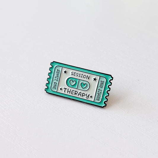 Therapy Session Enamel Pin