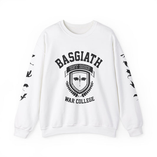 Fourth Wing Inspired Basgiath University - Unisex Heavy Blend™ Crewneck Sweatshirt