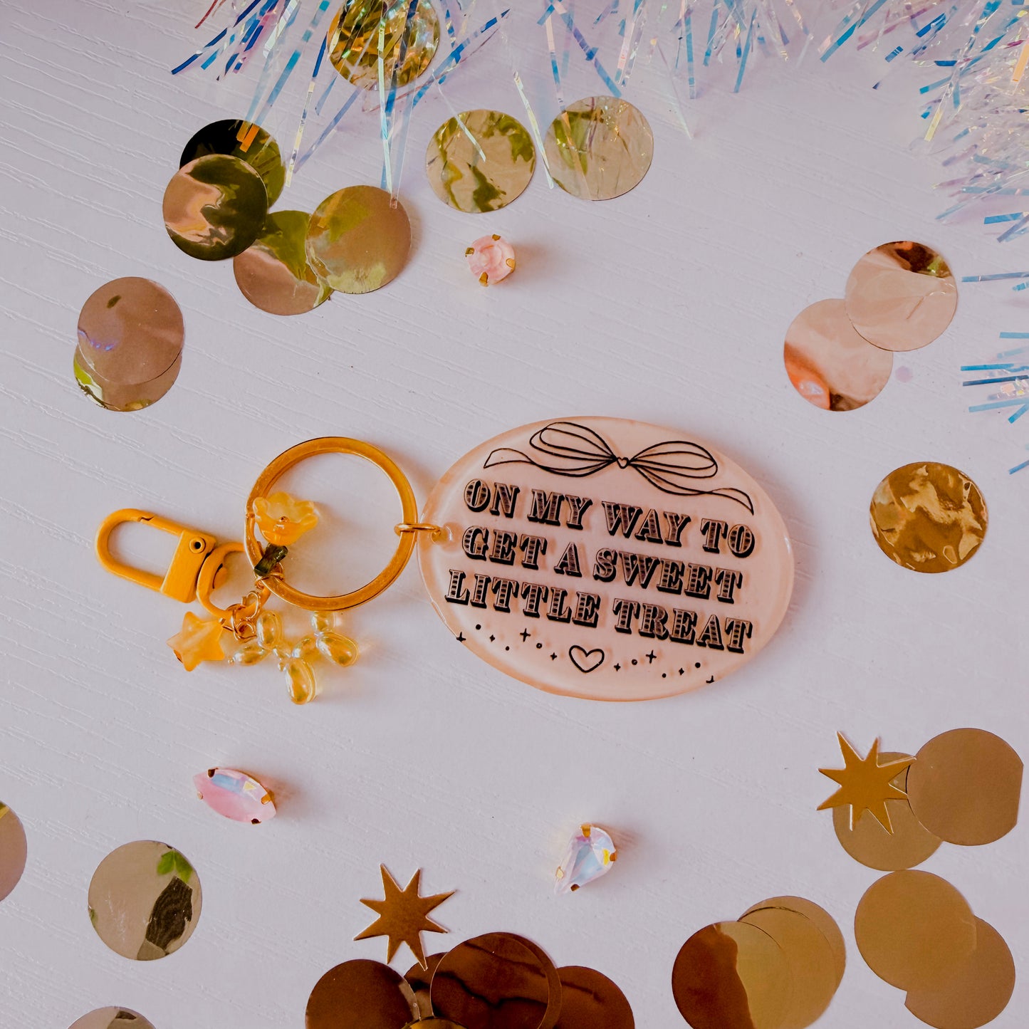 On My Way To Get a Sweet Little Treat • Jelly Keychain