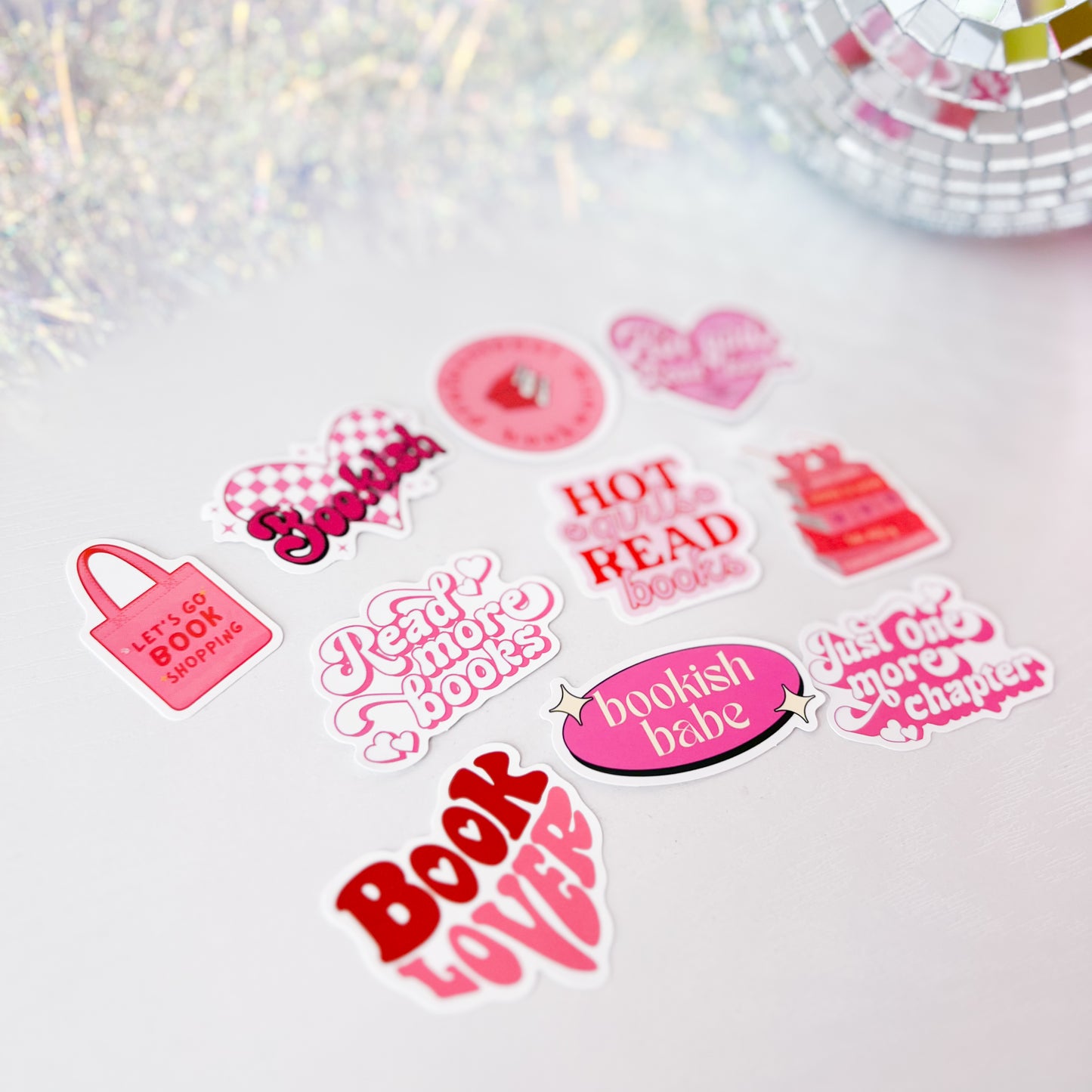 Bookish Sticker Packs (Choose Your Favorite!)