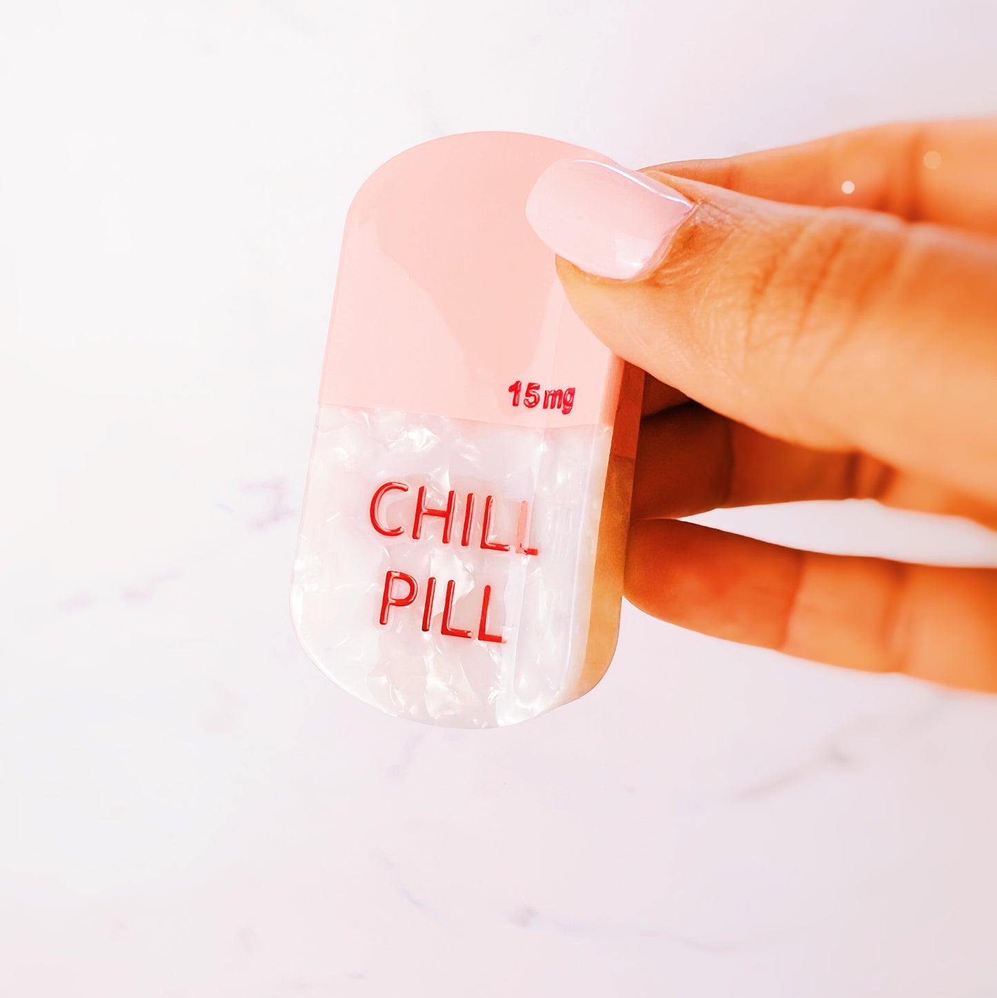 Chill Pill Claw Hair Clip