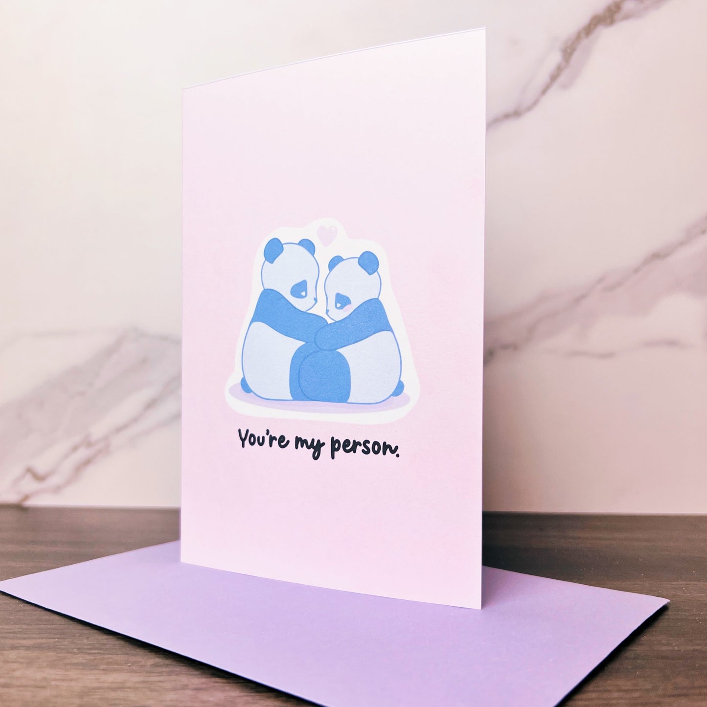 You're My Person 4x6 Valentine's Day Greeting Card