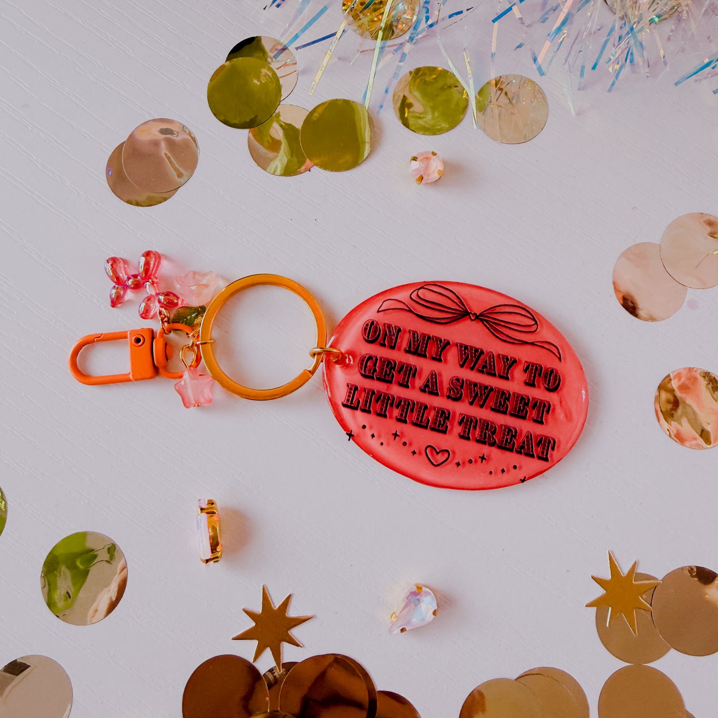 On My Way To Get a Sweet Little Treat • Jelly Keychain