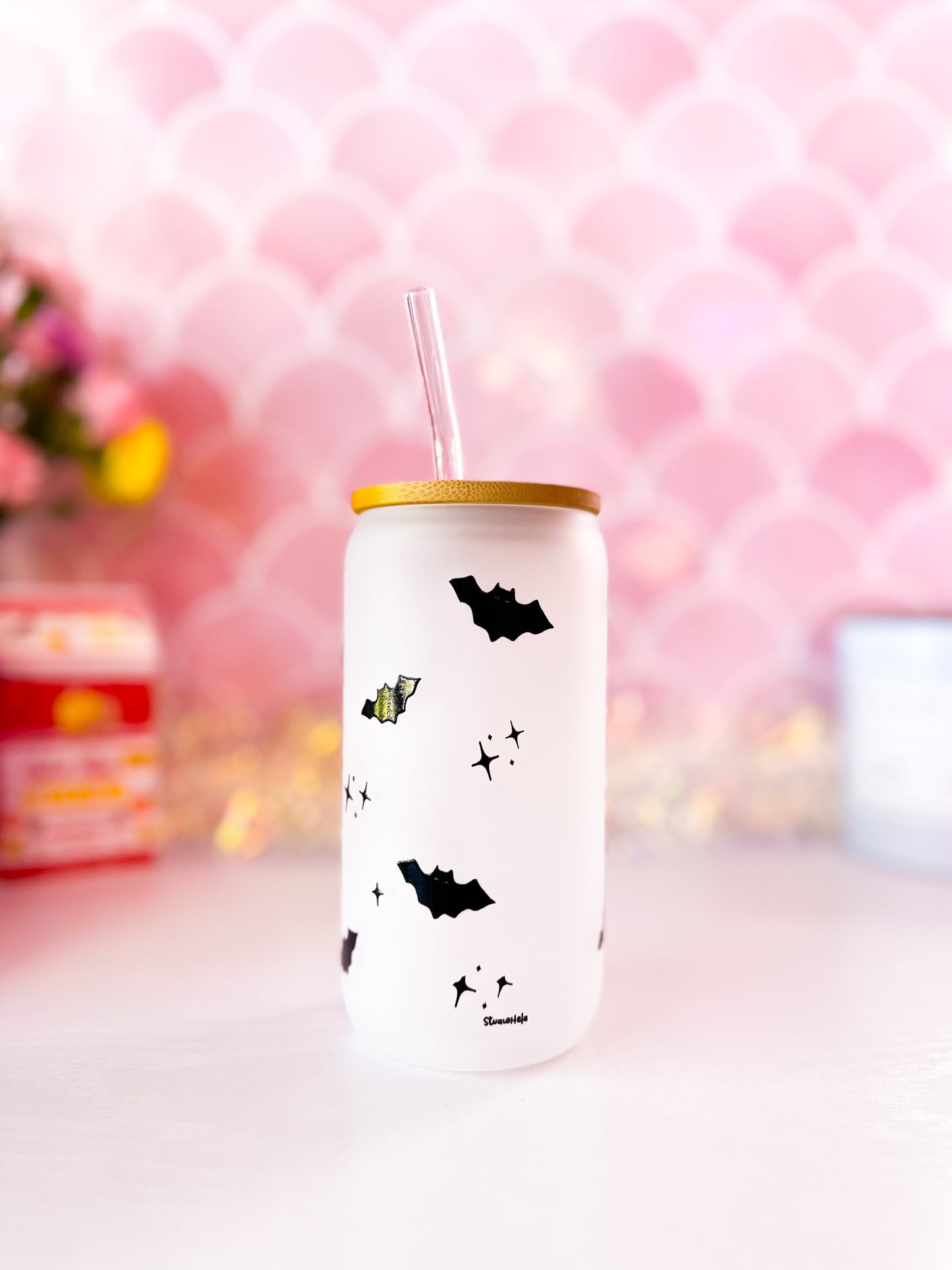 Spooky Season - 16oz Frosted Glass Tumbler (Choose a Design)