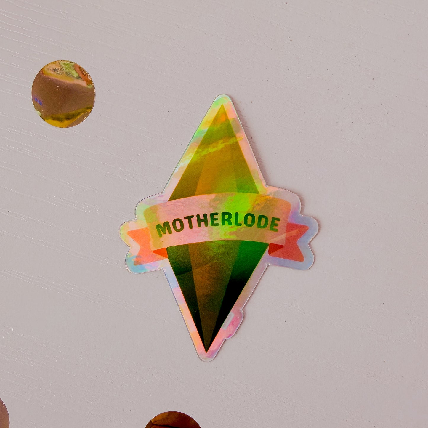 Motherlode • 3” Holographic Vinyl Sticker