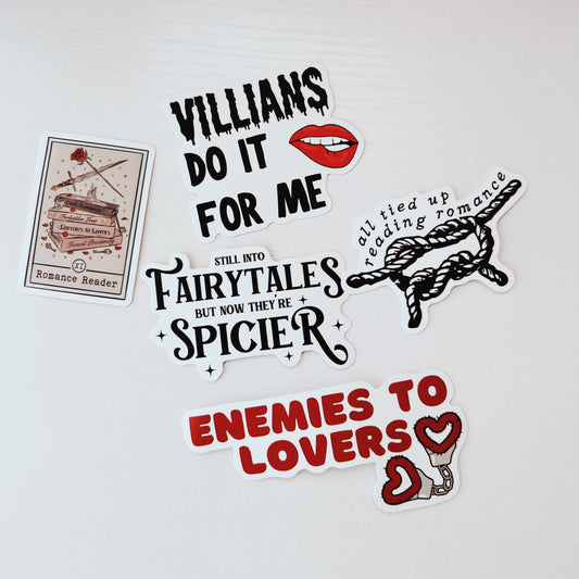 Enemies To Lovers • Vinyl Sticker Pack