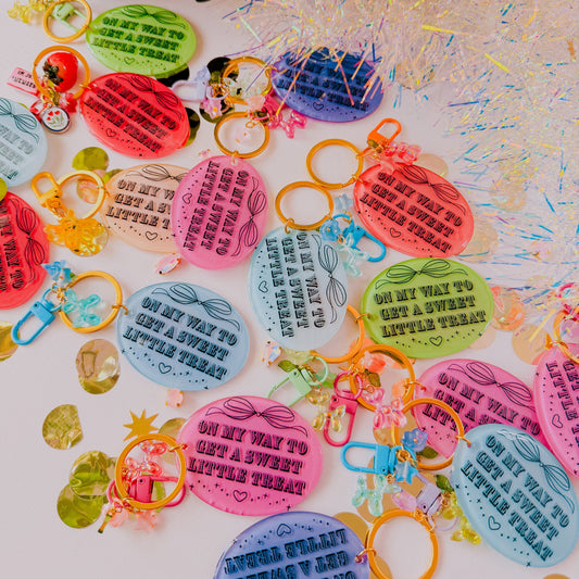 On My Way To Get a Sweet Little Treat • Jelly Keychain