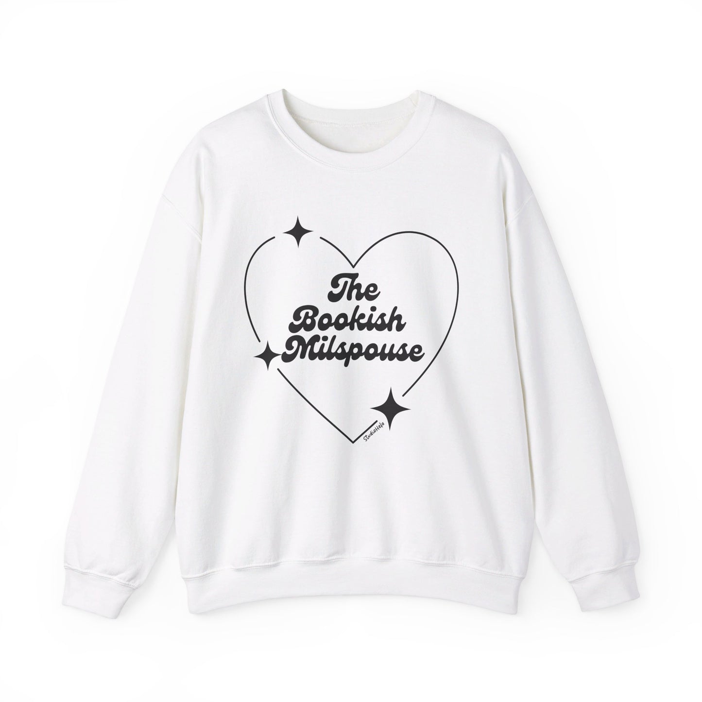 The Bookish Milspouse - Gildan Unisex Heavy Blend™ Crewneck Sweatshirt