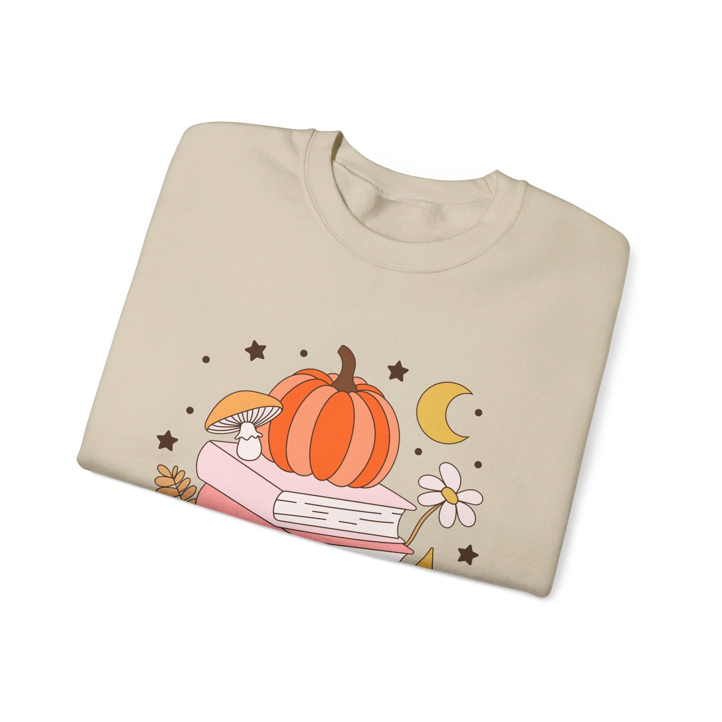 Fallen Leaves & Apple Cider - Gildan Unisex Heavy Blend™ Crewneck Sweatshirt