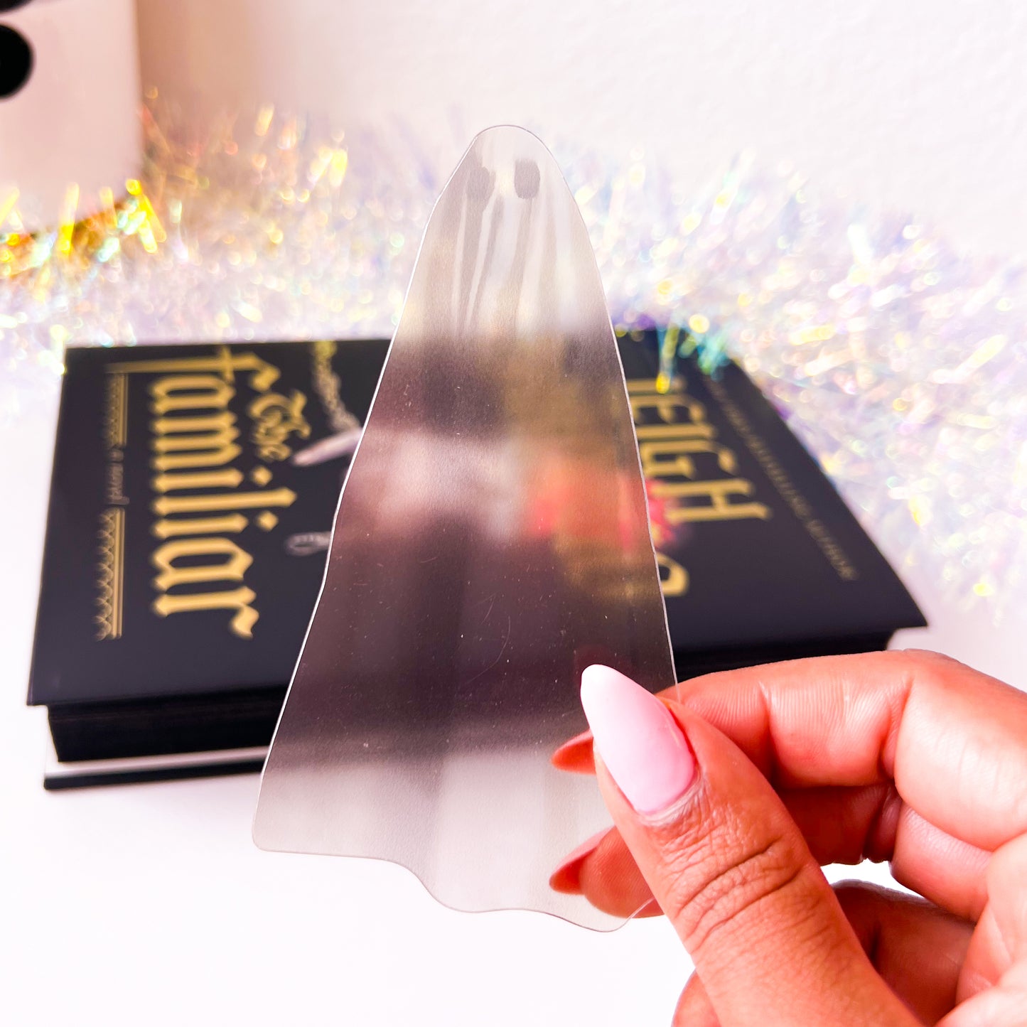 Ghostly Reading Buddy Bookmark