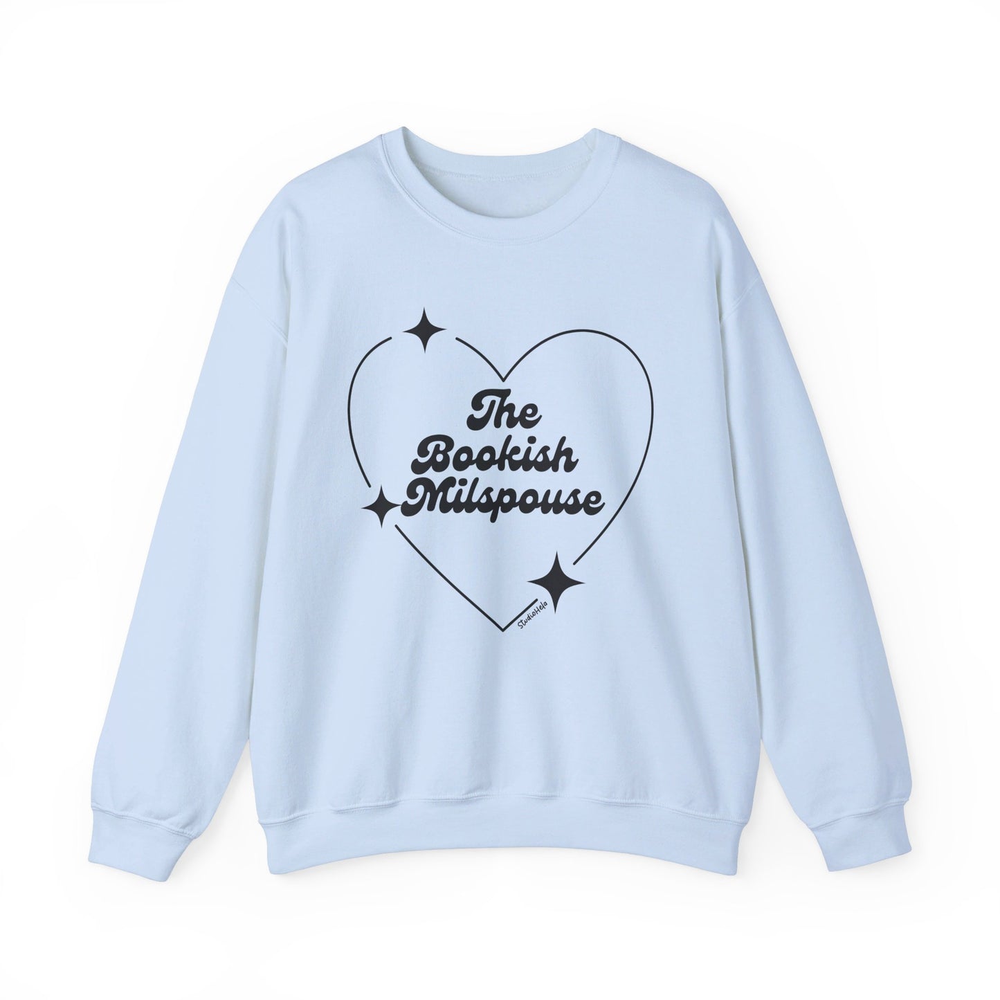 The Bookish Milspouse - Gildan Unisex Heavy Blend™ Crewneck Sweatshirt