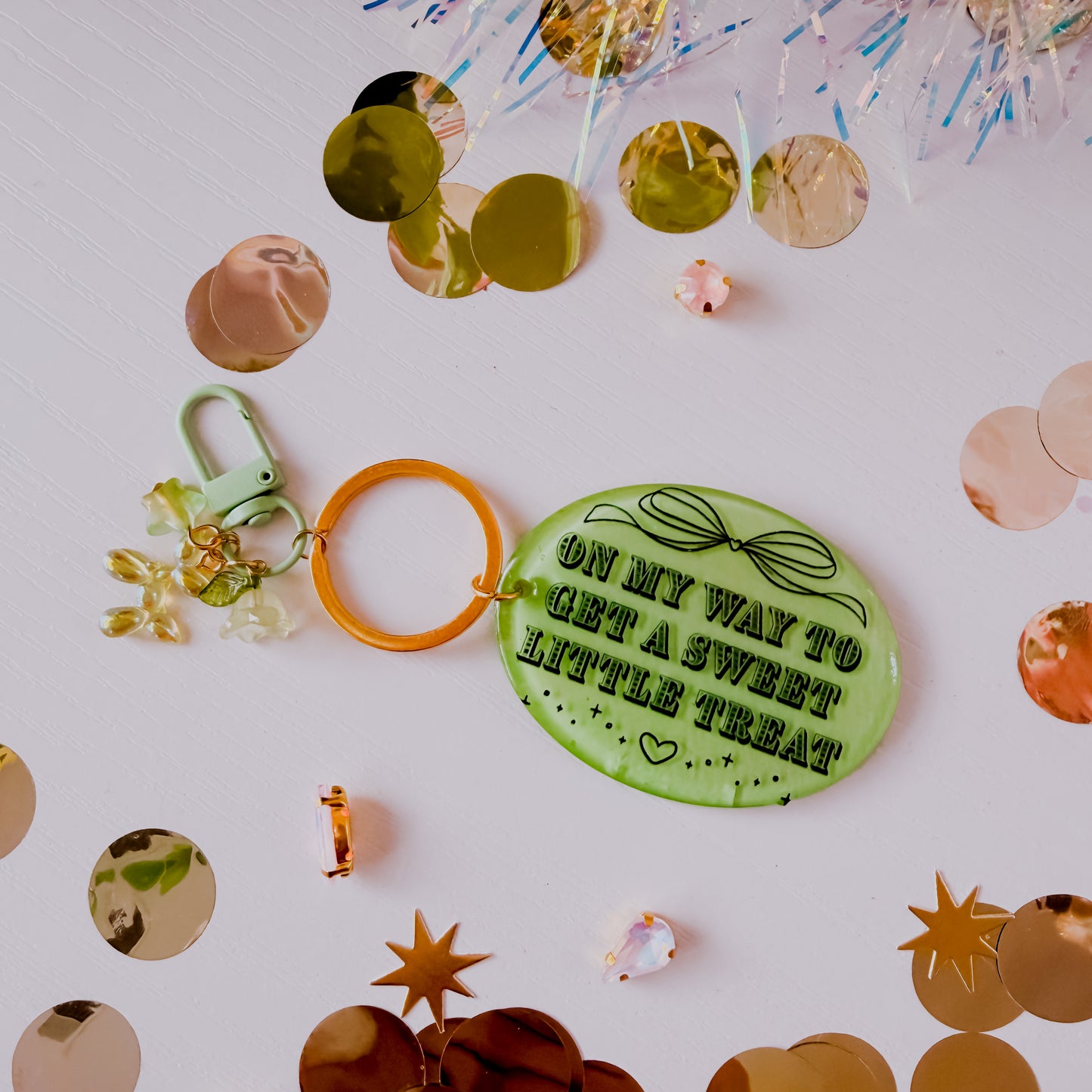 On My Way To Get a Sweet Little Treat • Jelly Keychain