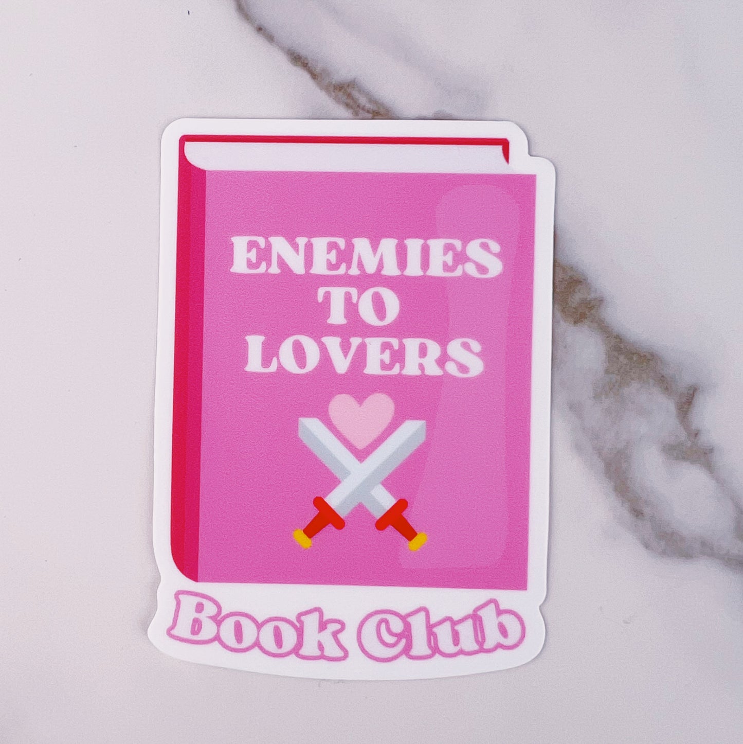 Enemies to Lovers - 3" Glossy Vinyl Sticker