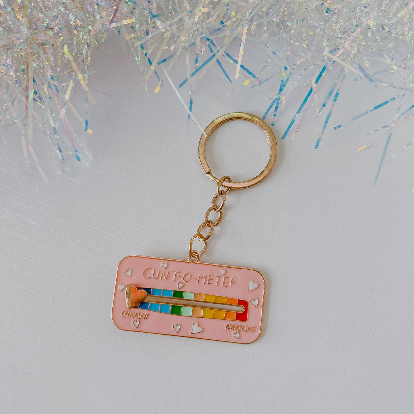 Cunt-O-Meter Keychain