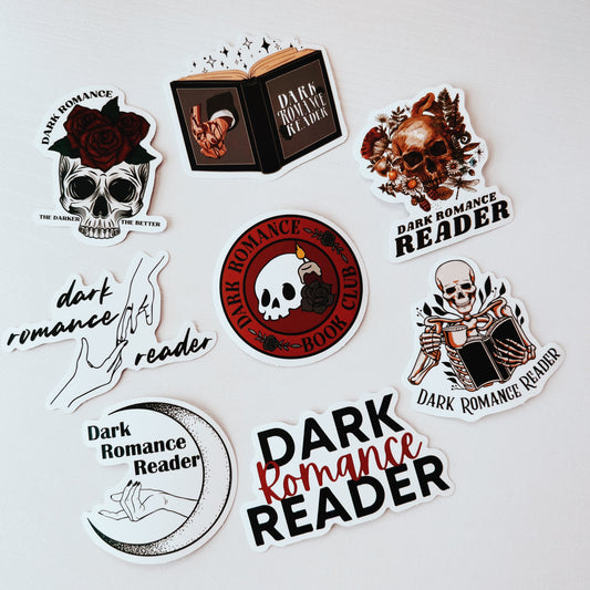 Dark Romance Vinyl Sticker Pack