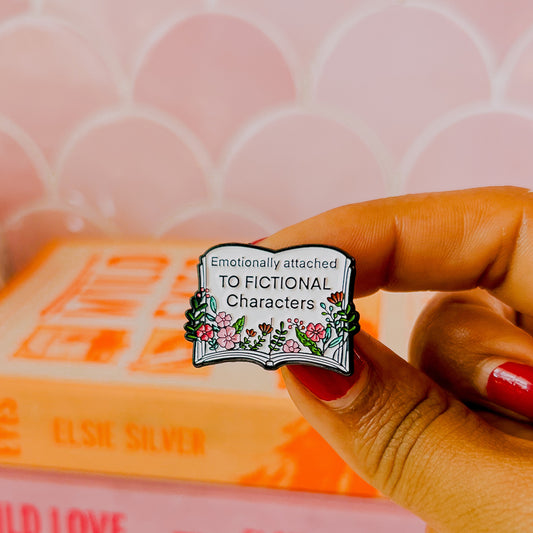 Emotionally Attached To Fictional Characters • Enamel Pin