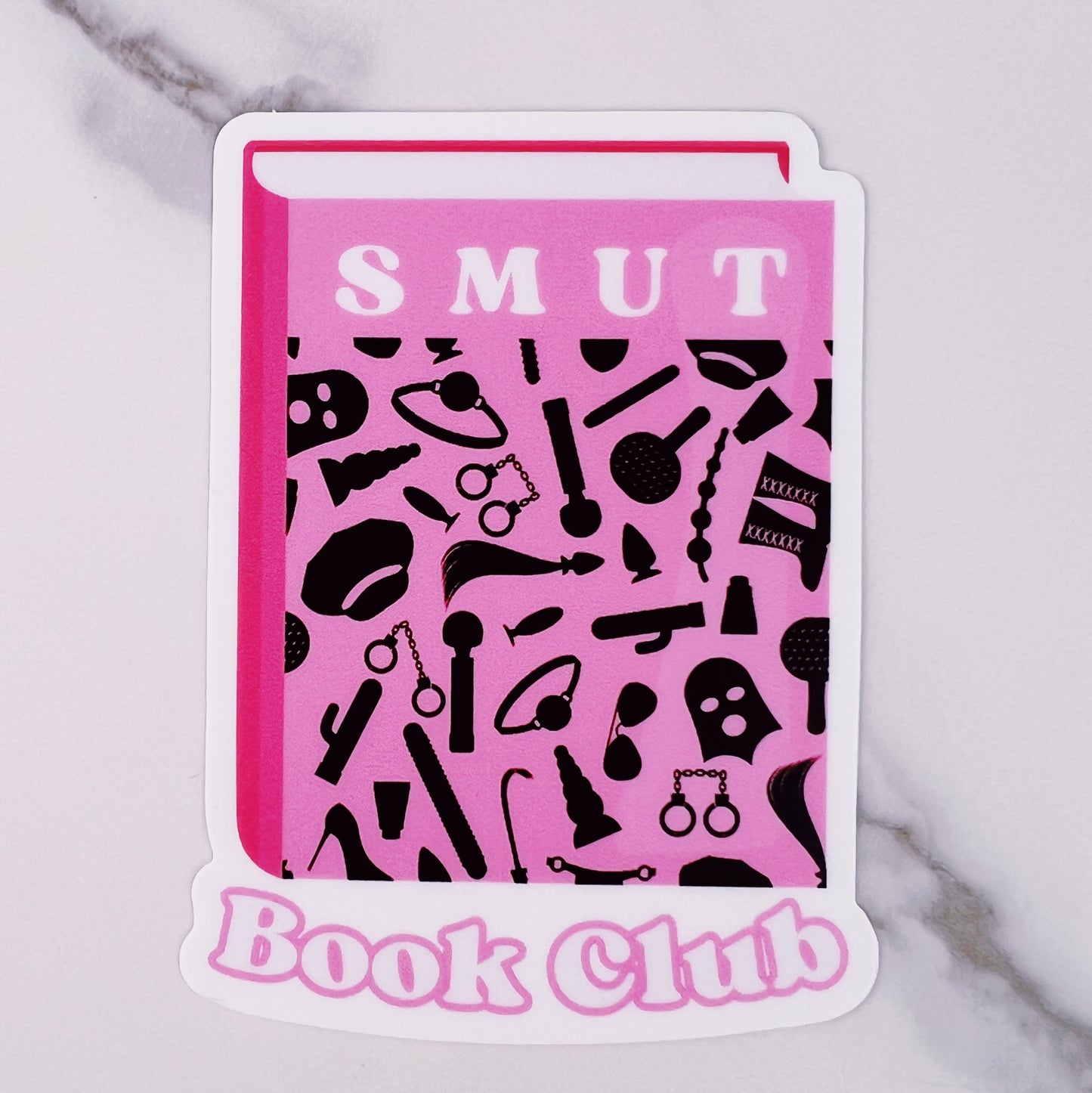 Smut Book Club - 3" Glossy Vinyl Sticker