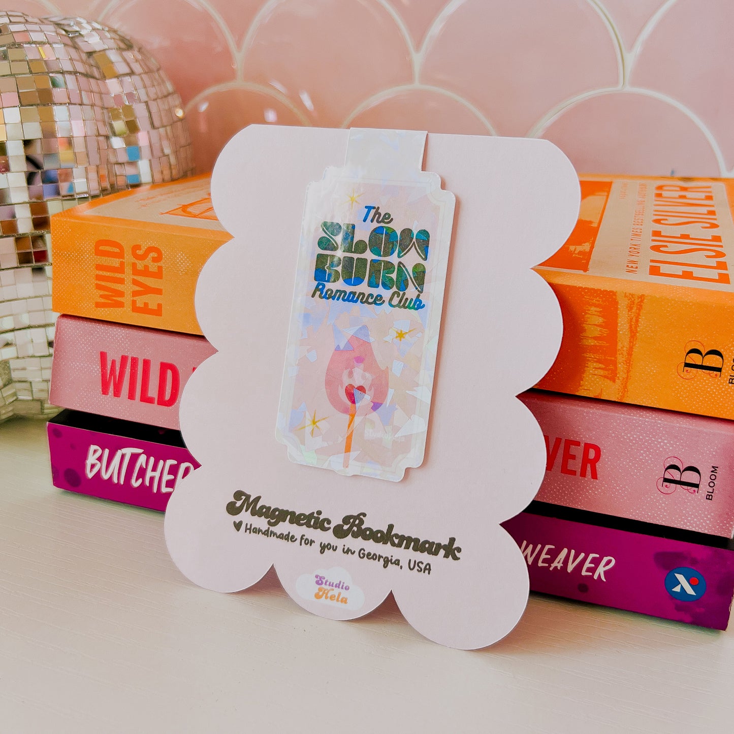 Slow Burn Romance Club • Magnetic Bookmark