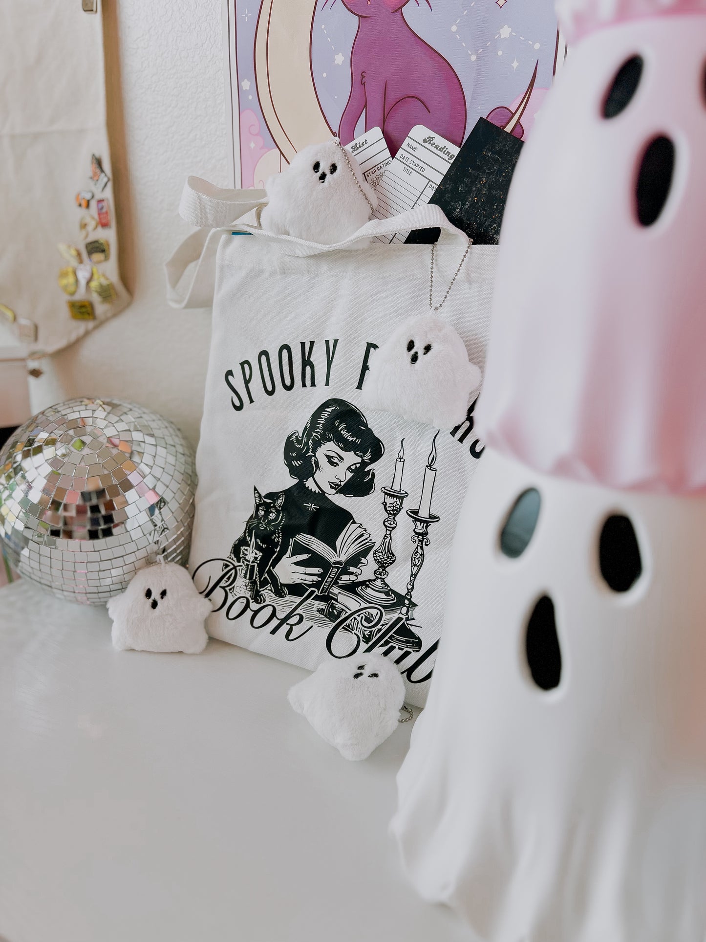 Ghostly Bag Charm Plushie