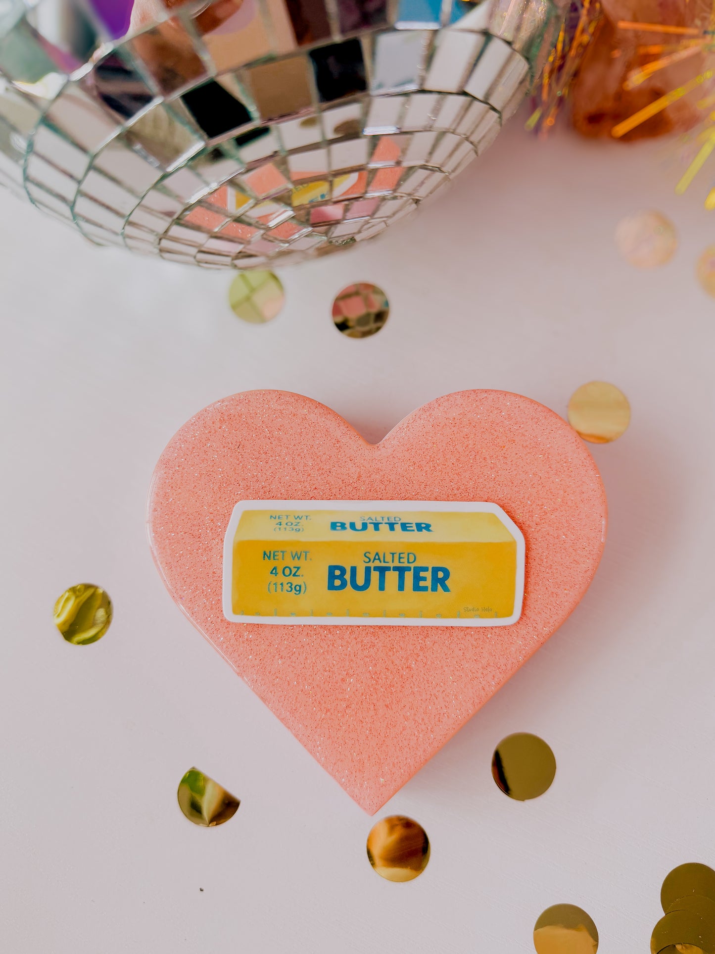 Salted Butter • 3” Vinyl Sticker