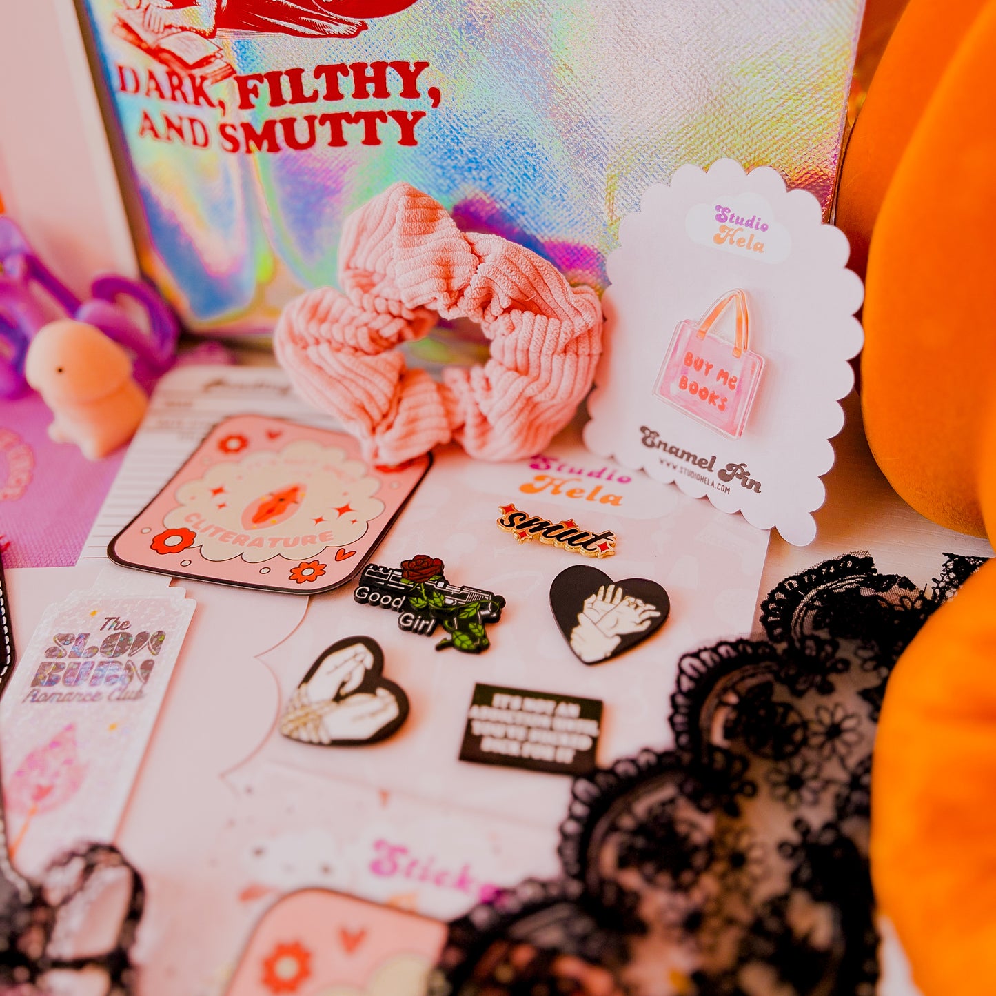 October Smutty Book Lover Bookish Box - MEDIUM