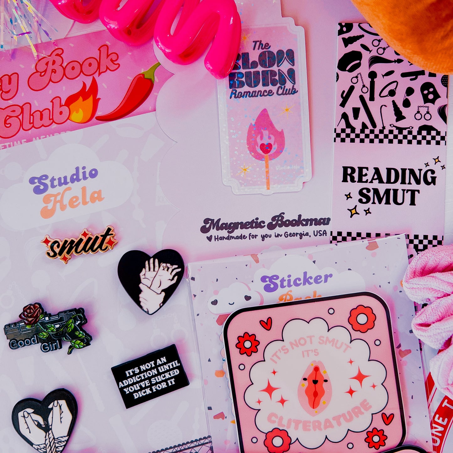 October Smutty Book Lover Bookish Box - SMALL