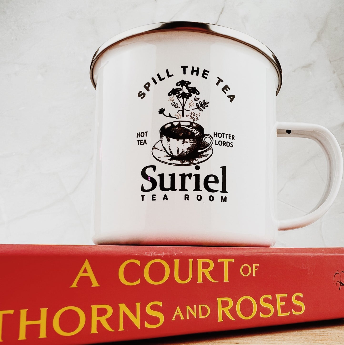 Suriel Tea Co. Enamel Mug