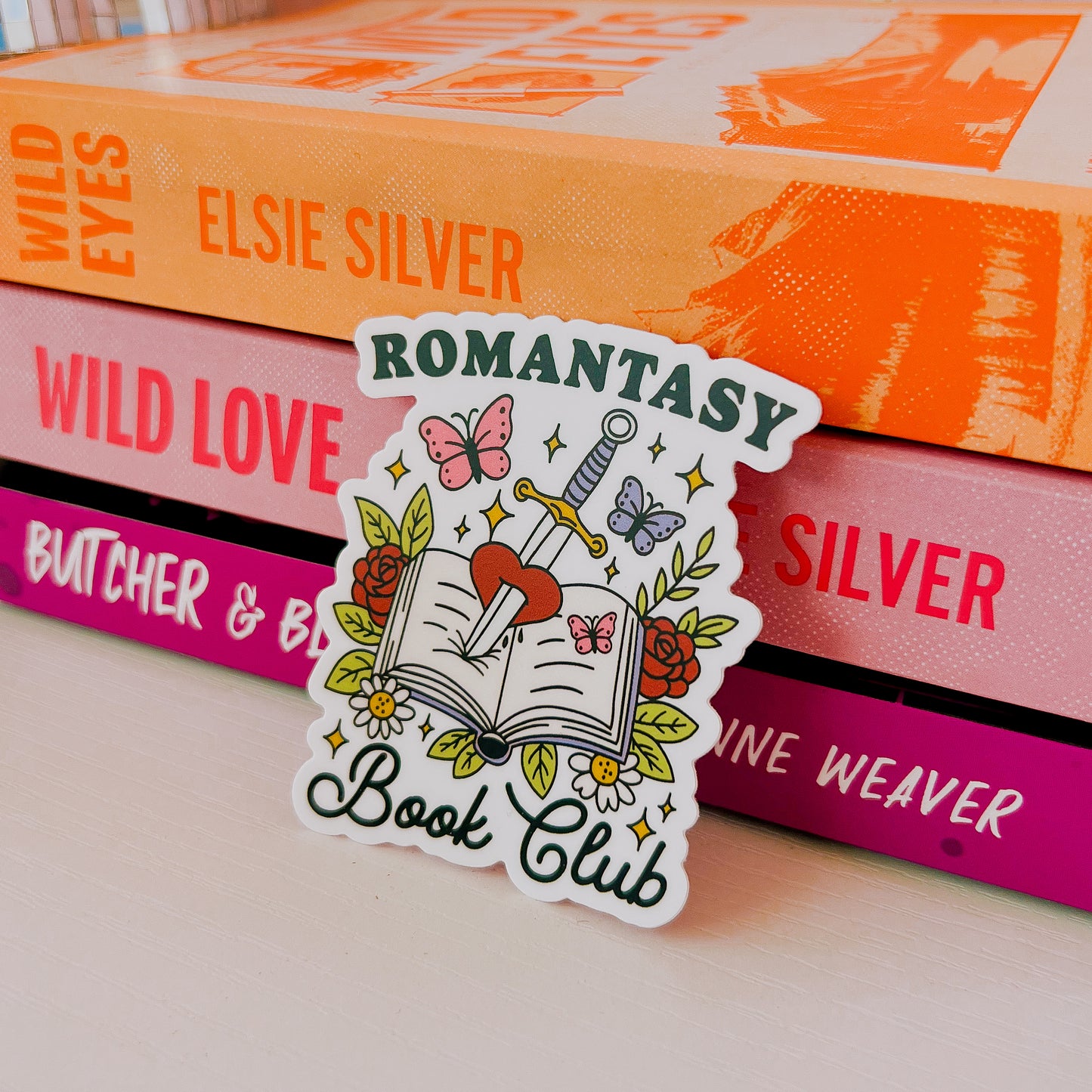 Romantasy Book Club • 3” Vinyl Sticker