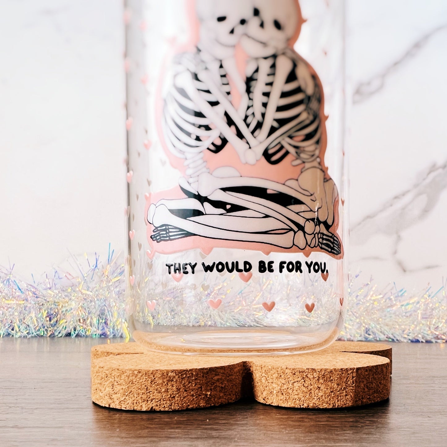 If I Had Feelings 16oz Glass Tumbler