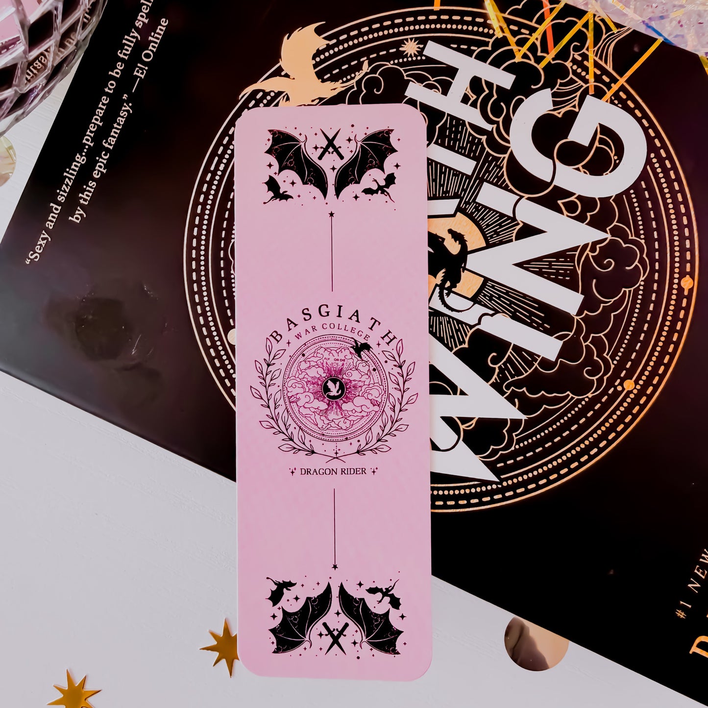 Fourth Wing Inspired Bookmarks