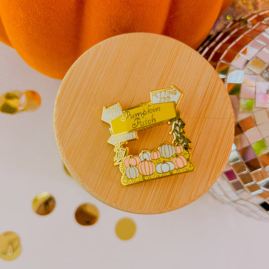 Pumpkin Patch Premium Enamel Pin