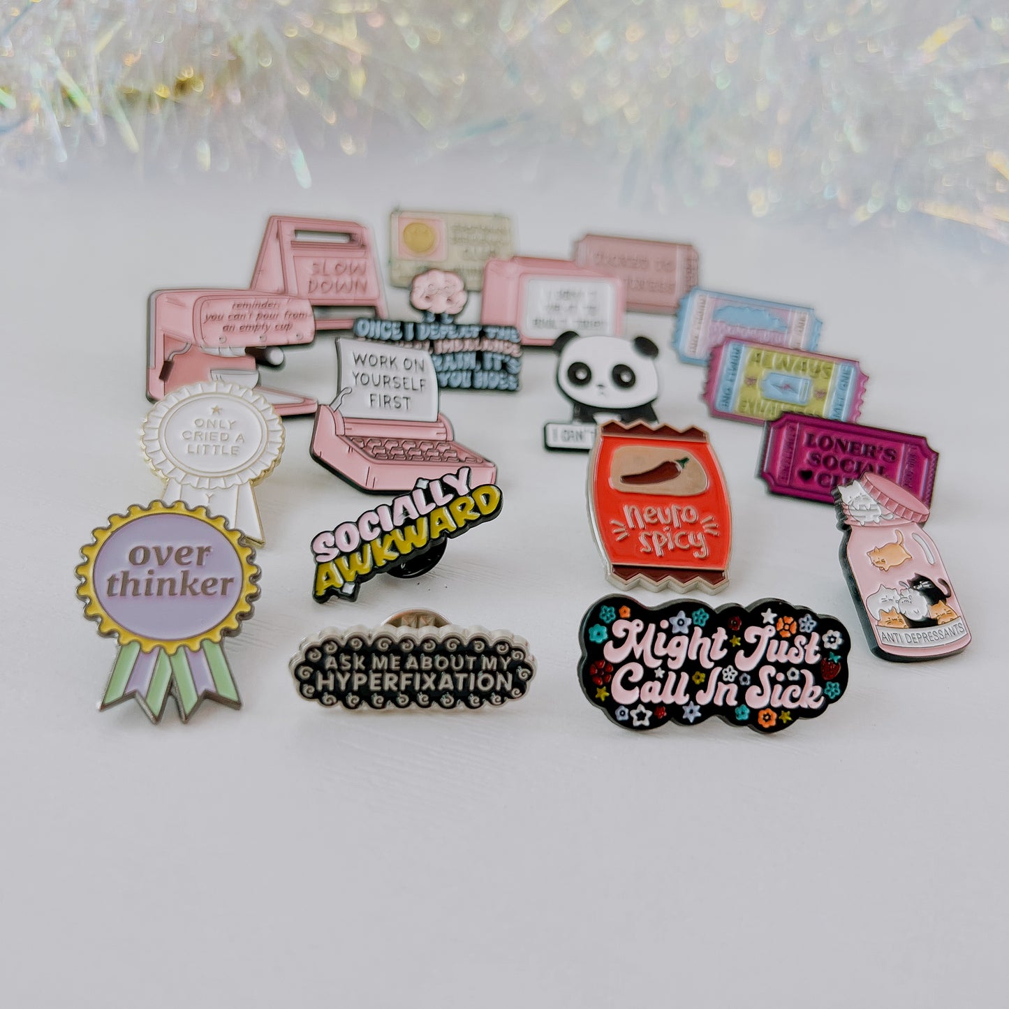 Enamel Pin Surprise Mystery Bundle