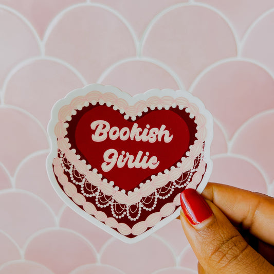 Bookish Girlie • 3” Vinyl Sticker